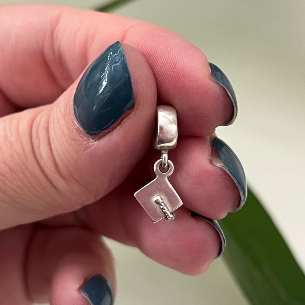 Authentic Pandora Graduation Cap Charm 🎓 925 - Picture 5 of 9